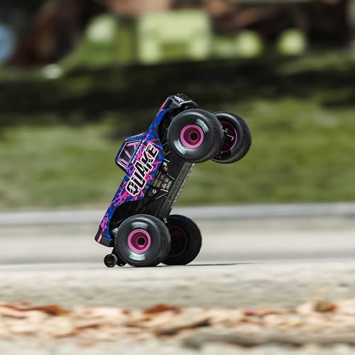 ARRMA 1/16 Quake GROM 4X4 RTR Brushed Monster Truck, Purple | RC Truck, Battery & Charger Included, ARA2137T3 - color: Purple