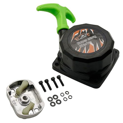 45CC Engine Super Easy Pull Start with Starter Dial Green for 1/5 Rovan Losi 5ive T RC CAR Parts - color: Green