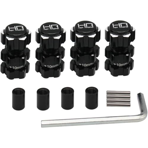 Hot Racing TFF17XT01 Aluminum 17mm Hex Hubs 10mm Offset Arrma 1:10 4S BLX