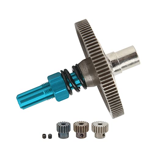 91T Slipper Gear Set for Arrma Senton 1/10 RC Cars - Metal Differential Upgrade Parts, Durable & Easy to Install, Compatible with Granite, Big Rock, Typhon (Blue) - color: Blue