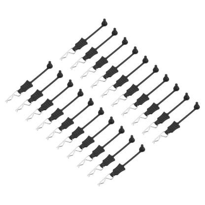 DMiotech 20Pcs Body Clips Pins with Pull Tabs, Silvery Universal RC Cars Parts Shell Replacement Parts for 1/16 1/18 Scale RC Car