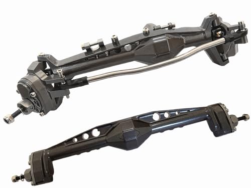 Axial Capra Portal Axle Set | CNC Aluminum Front Rear Complete Axles for 1.9 UTB | 1/10 RC Crawler Metal Upgrade