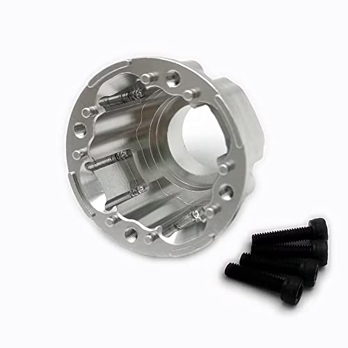 Aluminum Differential Carrier Diff Case -1PC Silver for Traxxas 1/5 X-MAXX X MAXX 1/6 XRT 7781