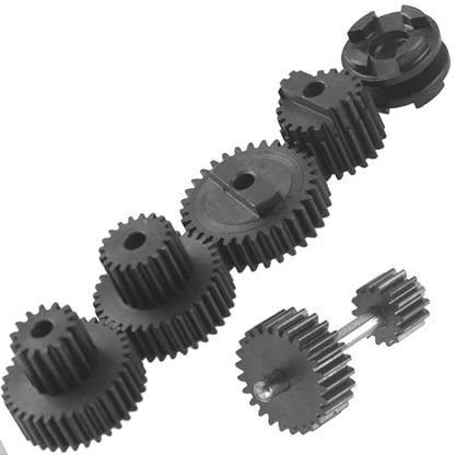 ShareGoo 1Set Gearbox Steel Gear Set Fit for Dual-Speed Transmission Gear Box Compatible with WPL B1 B14 B24 B16 B36 C14 C24 1/16 RC Car