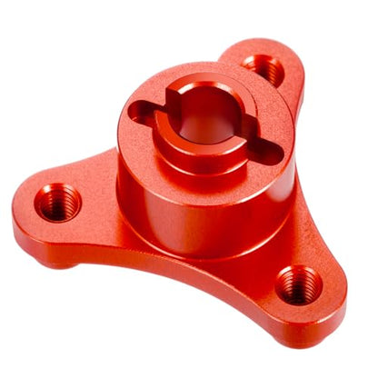 Metal Aluminum Alloy 7075 RC Slipper Clutch Eliminator Compatible with Traxxas 1/10 Stampede/Slash 4x4 VXL RC Car Upgrade Parts (Red) - color: Red