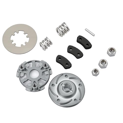 Metal Slipper Clutch Rebuild Kit with Slipper Pressure Plate & Hub #5552X #5556 Upgrades for Traxxas 1/10 Slash/Ford Raptor/Rustler RC Car