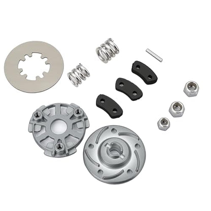 Metal Slipper Clutch Rebuild Kit with Slipper Pressure Plate & Hub #5552X #5556 Upgrades for Traxxas 1/10 Slash/Ford Raptor/Rustler RC Car