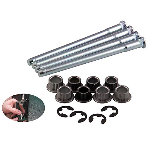 Compatible with Door Hinge Pin and Bushing Repair Kits (4 pins 2 Door) LEDAUT Replacement for Chevy GMC Fullsize Truck SUV 1988-2002 - size: OT269