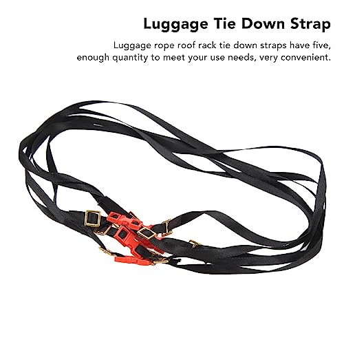 5PCS RC Crawler Accessories, Roof Rack Straps, 1/10 RC Crawler Compatible with 1/10 RC Pedrail SCX10 D90 WPL D12 TF2 YK6101
