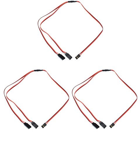 JR Style 24" / 600mm Servo Y Harness - 3 Pack #1035