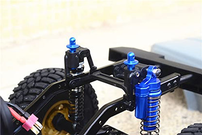 Element RC-1/10 Enduro SENDERO Aluminum Front+Rear Body Post -8PC Set