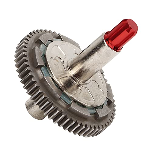 57T RC Clutch Spur Gear Aluminum Steel Slipper Assembly Arrma 1/10 Granit Senton Vorteks Big Rock 1/8 Typhon Upgrade Part (Red) - color: Red