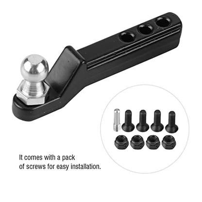 RC Car Tow Hook, Metal Tow Shackle Hook for Remote Control Axial Scx10 D90 Crawler Cars Hitch Trailer Model Parts