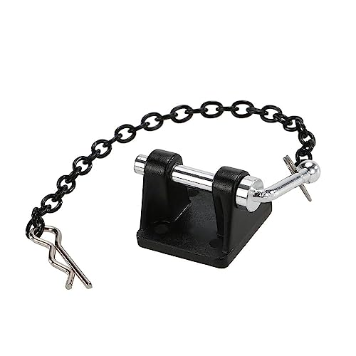 Black Metal Tow Shackle Trailer Hook for 1/10 RC Rock Crawler