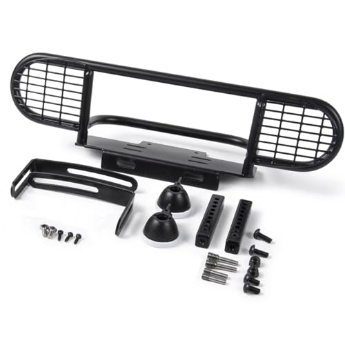 RC Bumper For Axial For Defender For TRX-4 For SCX10 II D90 90046 1/10 Metal For Camel Trophy Front Bumper RC Crawler Car Truck Model Upgrade Part