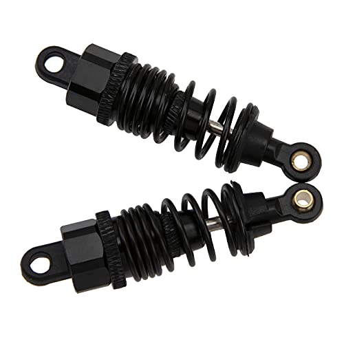 ShareGoo 4Pack Adjustable Shock Absorber Damper 68mm 102004 Compatible with HPI HSP Traxxas Losi Axial Tamiya Lightning EP 1/10 On-Road RC Drift Car (Black) - color: Black