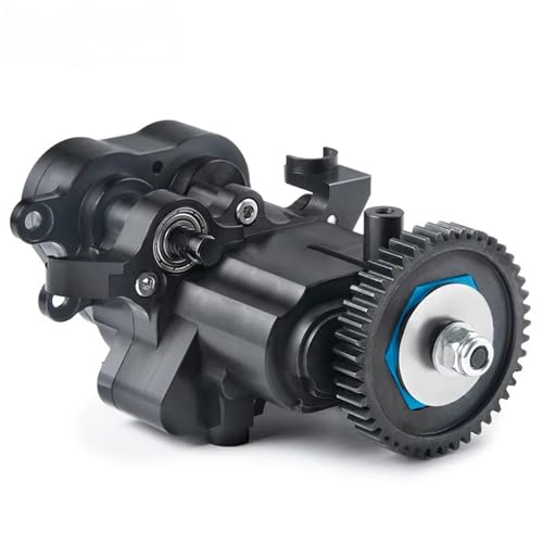 TRX4 2 Speed Transmission Case CNC Aluminum Metal Gearbox with Steel Gear for TRX-4 TRX6 1/10th RC Crawler Car Upgrade