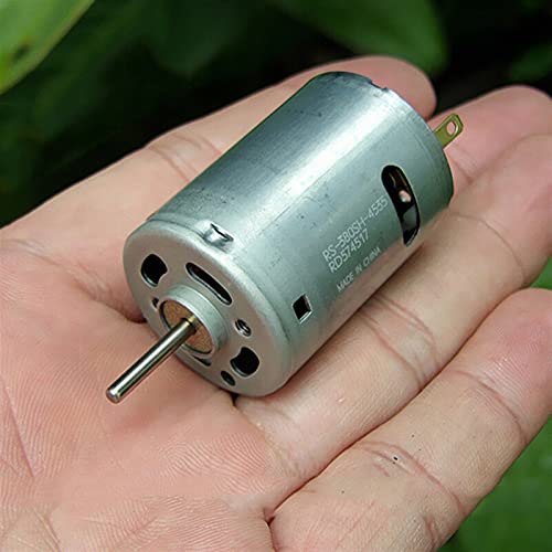 Hobby Torque Mini Electric RS-380SH Motor, DC 5V-12V 6V 7.2V 20000RPM, RS-380SH-4535 High Speed Motor, DIY RC Car Boat Drone Model Engine Engine Science