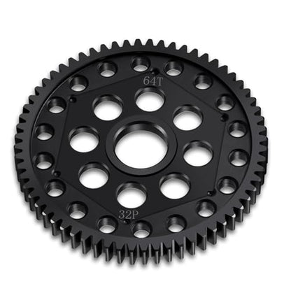 Steel Spur Gear 32 Pitch 64T RC Gears for Axial Yeti 90025 90026 | 90032 90038 SCX10 RR-10 Bomber RC Truck Upgrade Parts