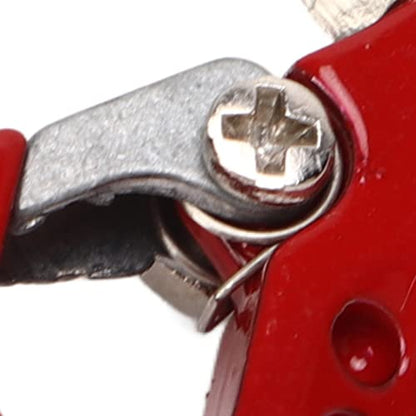 RC Winch Trailer Hook Set 2Pcs, Aluminum Alloy | Simulation Tow Hook | 1/10 Crawler Truck | SCX10 D90 Compatible| 18.5x11.5mm/0.7x0.5in(Red) - color: Red