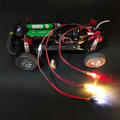 LED Light Set Sport light kits Tail lights Headlights Fog lights Retrofit parts For Kyosho Mini-Z Jimny 4X4 RC Car Upgrade