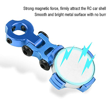 Magnetic Vehicle Body Post Mount 2Pcs for RC Car Accessories (Dark Blue) - color: Dark Blue