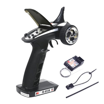 GoolRC Flysky FS-GT2B 2.4G 3CH Radio Model Remote Control Transmitter & Receiver for RC Car Boat