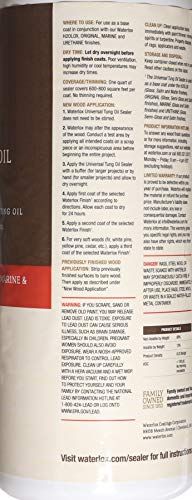 Waterlox Universal Tung Oil Sealer, 1 Quart - size: Quart