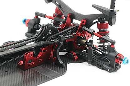 GTBRacing SPEC-R R1 1:10 Scale RC 1/10 Electric Touring Car 4WD Carbon Fiber Main Chassis Body Frame Component Kit (DIY)