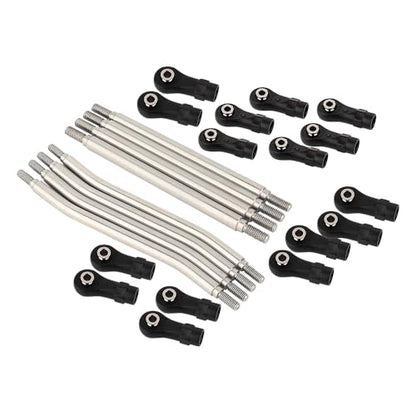 8pcs Suspension Steering Linkage Link Rod Set with Ball End for RC Car Crawler Axial Capra 1.9 UTB AXI03004 Replacement Parts