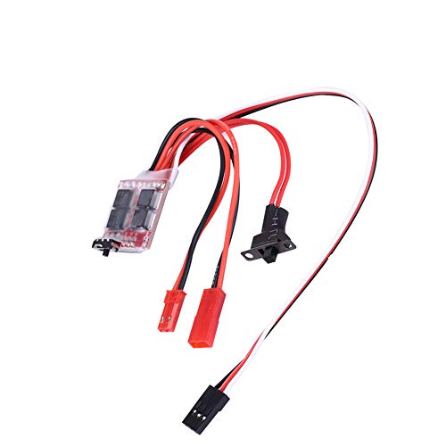 20A Brushed ESC Electronic Speed Gear Speed Controller With Brake for RC Car Boat case Control Vehicle Model Accessory , RC 20A Brushed ESC , RC 20A Brushed ESC , 20A Brushed ESC Electronic SpeESC 2