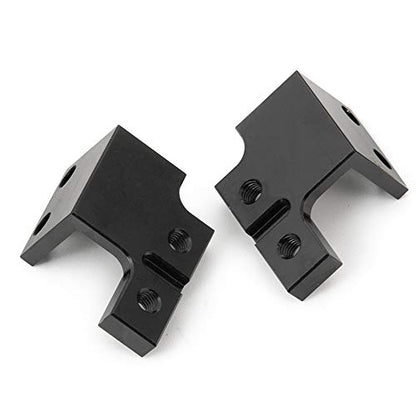 QUE-T 1 Pair Metal Front Servo Base Mount for 1/10 RC Axial Scx10II 90046