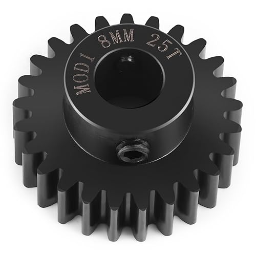 M1 Steel Motor Gears Pinion 8MM 25T for Tra-xxas 1/5 X-MAXX RC Car - style: 25T