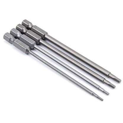 RC Hex Bit 1.5 2.0 2.5 3.0mm Hex Head Allen Wrench Drill Bit Set for Screwdrivers Electric Screwgun/Power Drill