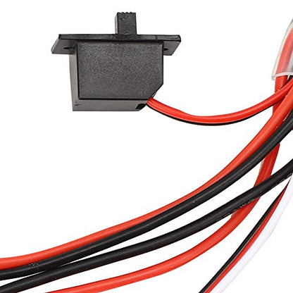 Bidirectional 30A Brushed ESC Speed Controller, with Brake Function, for RC Car Boat DIY (Black)