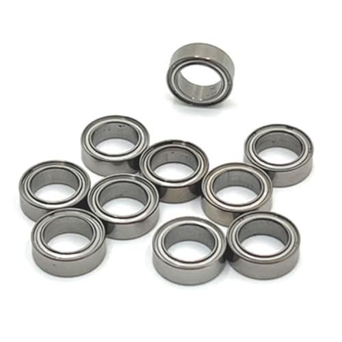 Fancyes 10Pcs 1/14 1/16 Sealed Bearing Kits RC Car Ball Bearing for M163 14303 14209