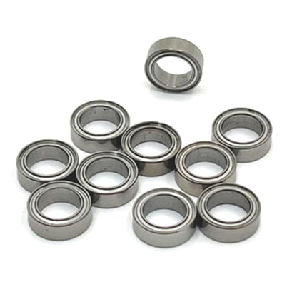 Fancyes 10Pcs 1/14 1/16 Sealed Bearing Kits RC Car Ball Bearing for M163 14303 14209