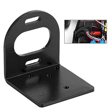 RC Motor Mount, Durable Metal Construction for 540 3660 3650 Motors Heavy Duty Base for RC Cars Trucks Buggies Hobbyists DIY Projects (Black)