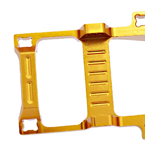 Full Metal Chassis Frame for FMS 1/24 Power Wagon FCX24 RC Crawler Car Model Upgrade Part (Gold) - color: Gold