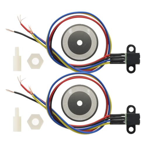 2PCS Photoelectric Speed Sensor Encoder Coded Disc Code Wheel,Optical Encoder for Smart Car 5V Encoder Wheel