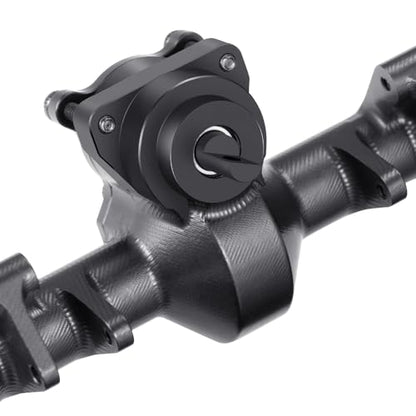 Aluminum Rear Axles +4mm Extended for Axial SCX24 Deadbolt JLU C10 Gladiator 1/24th RC Crawler Car Upgrades Parts - color: Rear Axle