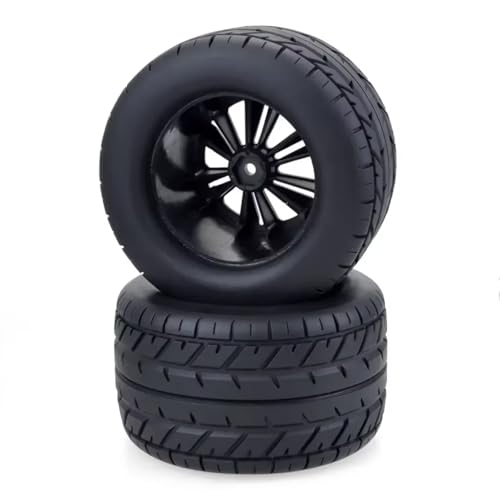 Compatible with HPI for HSP for Savage for Flux 10030 1/10 RC for Buggy Monster Truck Car Parts 4pcs 115MM Tires Wheels 12mm Hub Hex RC Assortment