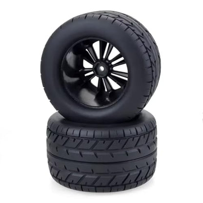 Compatible with HPI for HSP for Savage for Flux 10030 1/10 RC for Buggy Monster Truck Car Parts 4pcs 115MM Tires Wheels 12mm Hub Hex RC Assortment