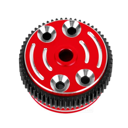 RC Differential Case Upgrades Part for 1/10 Slash 2WD VXL,Stampede 2WD VXL XL-5,Rustler 2WD VXL XL-5,Bandit 2WD VXL,Aluminum Alloy Differential Case Hop Ups,Red - color: Red - (Upgrades)