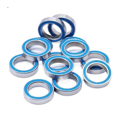 10PCS 6701RS Bearing 12x18x4 mm Electric RC Car Truck 6701 RS 2RS Ball Bearings 6701-2RS Blue Sealed(MR83RS 3x8x3) - size: MR83RS 3x8x3
