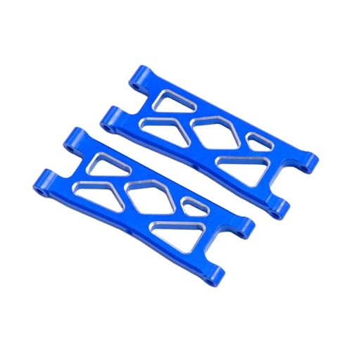 4 pcs Aluminum Rear Suspension Arms for 1/18 ARRMA Granite Grom 380 Brushed 4X4 Monster Truck Upgrades Parts (Navy Blue)