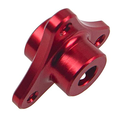 Aluminum Alloy Slipper Clutch Eliminator Compatible with Arrma 1/8 Kraton Senton Typhon Outcast 1/7 Felony Infraction RC Car Upgrade Parts (Red) - color: Red