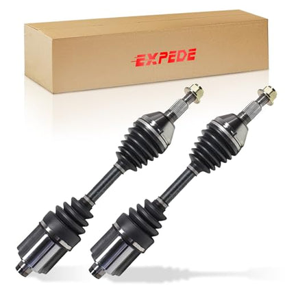 CV Axle Shaft Assembly Front FWD Compatible with Chevy Classic/Malibu 1997-2005 with Pontiac Grand Am 1999-2005 with Alero/Cutlass 1997-2004 Front Driver Passenger Side CV Axles Joint - size: NCV10577_NCV10577/Pair