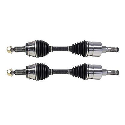 Front CV Axle Shaft Assembly Set Compatible with Hummer H3 2006 2007 2008 2009 2010 H3T 2009 2010 Front Driver Passenger Side 3.5L 3.7L 5.3L L5 V8 AWD 4WD CV Joint Axle Front Left Right Axles - size: NCV10244_NCV10244/Pair
