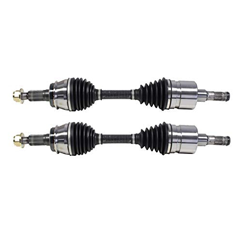 Front CV Axle Shaft Assembly Set Compatible with Hummer H3 2006 2007 2008 2009 2010 H3T 2009 2010 Front Driver Passenger Side 3.5L 3.7L 5.3L L5 V8 AWD 4WD CV Joint Axle Front Left Right Axles - size: NCV10244_NCV10244/Pair